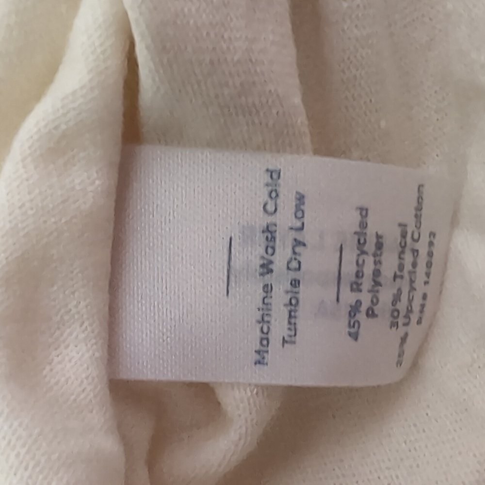 Marine Layer ivory floral sleeveless Pride Tank Pride size large - Picture 6 of 8